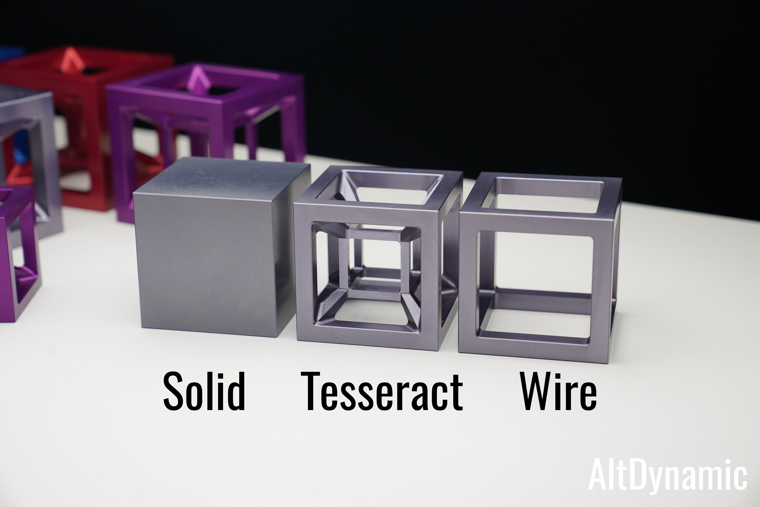 Machined Solid Cube — AltDynamic